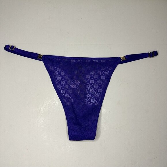 Victoria's Secret ICON Lace Adjustable String Thong - Large - VS Panty NWT - Picture 7 of 7